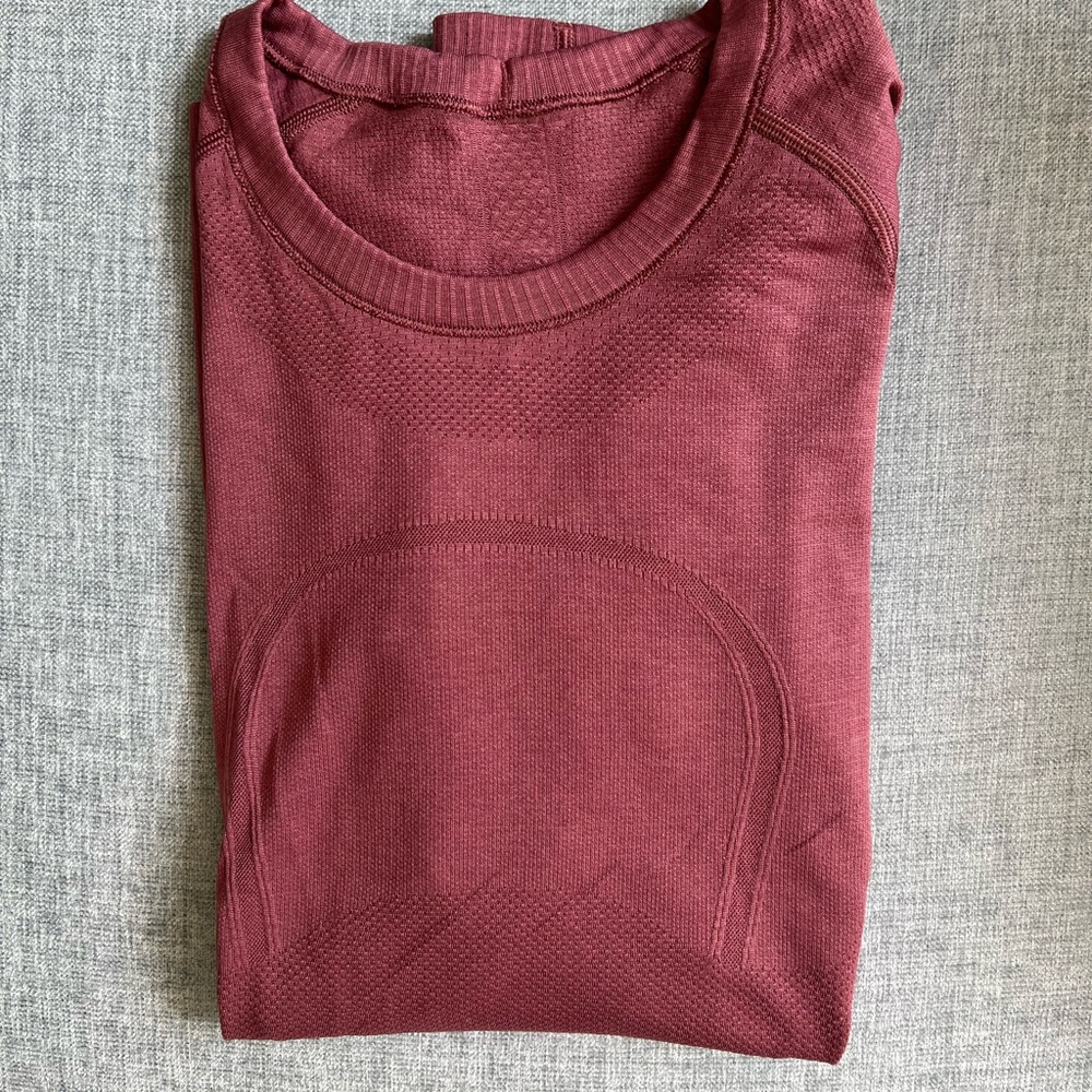 Lululemon Athletica Swiftly Tech Long Sleeve Shirt Size 4